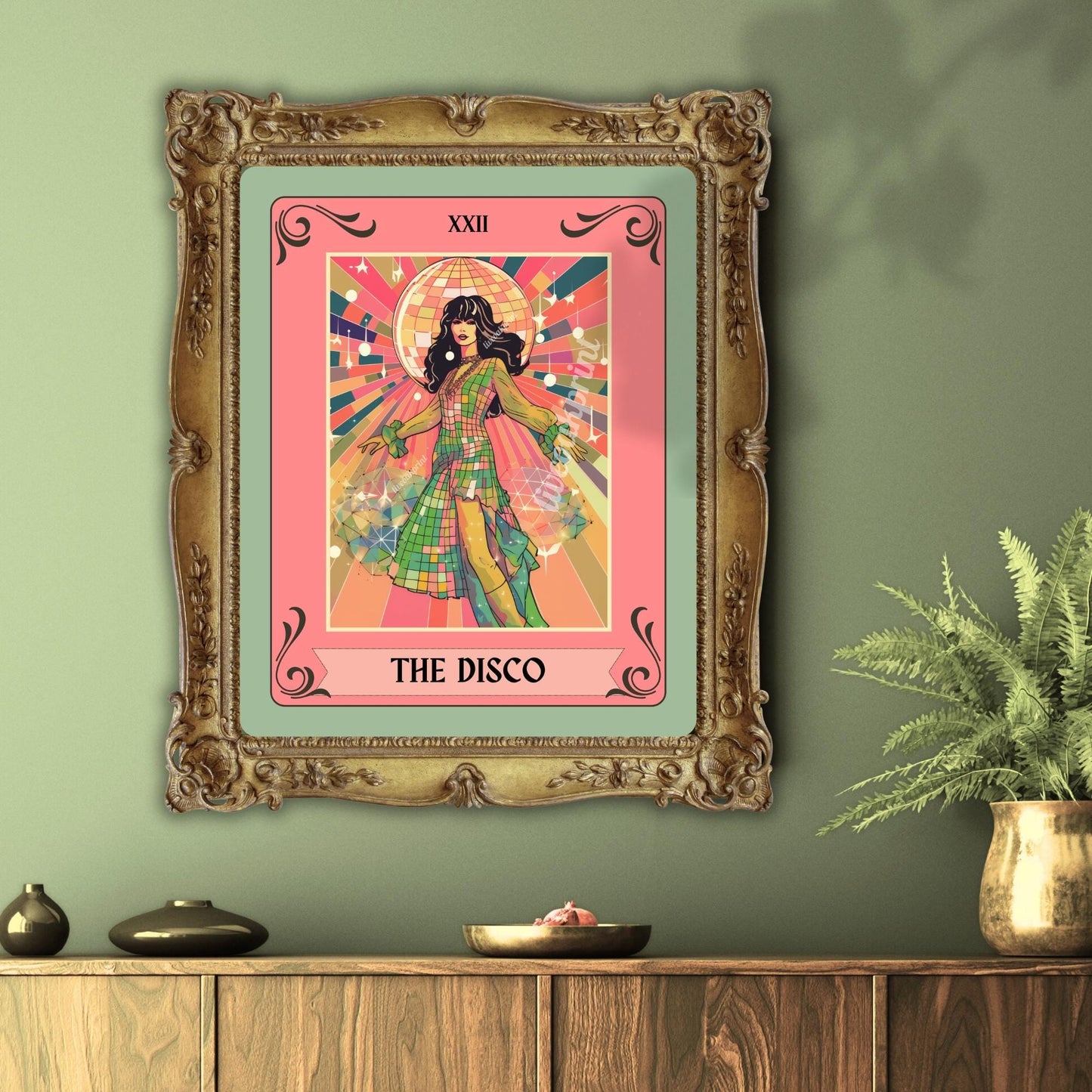 The Disco Tarot Card