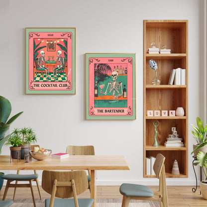 The Cocktail Club Tarot Card