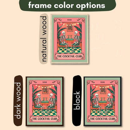 The Cocktail Club Tarot Card