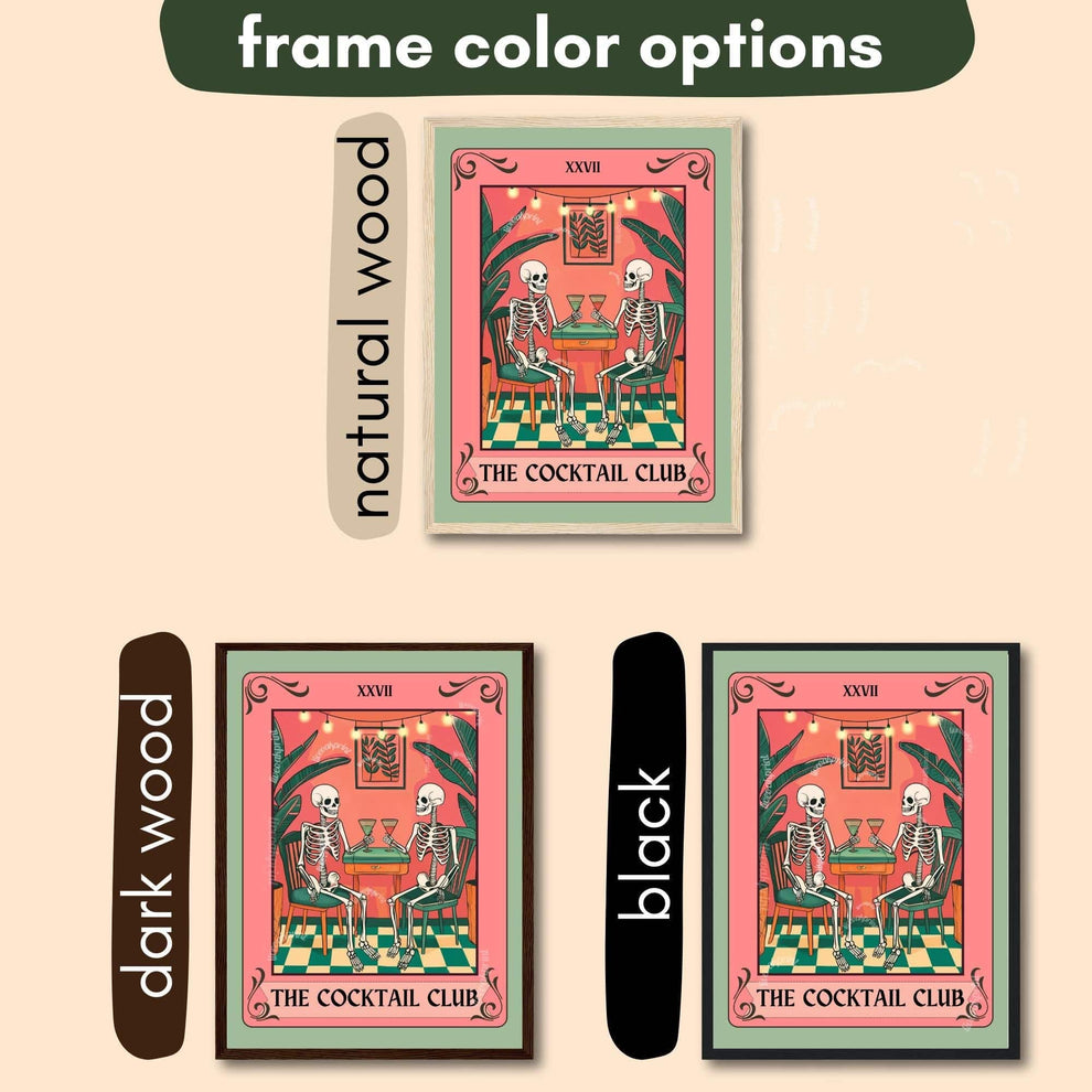 The Cocktail Club Tarot Card