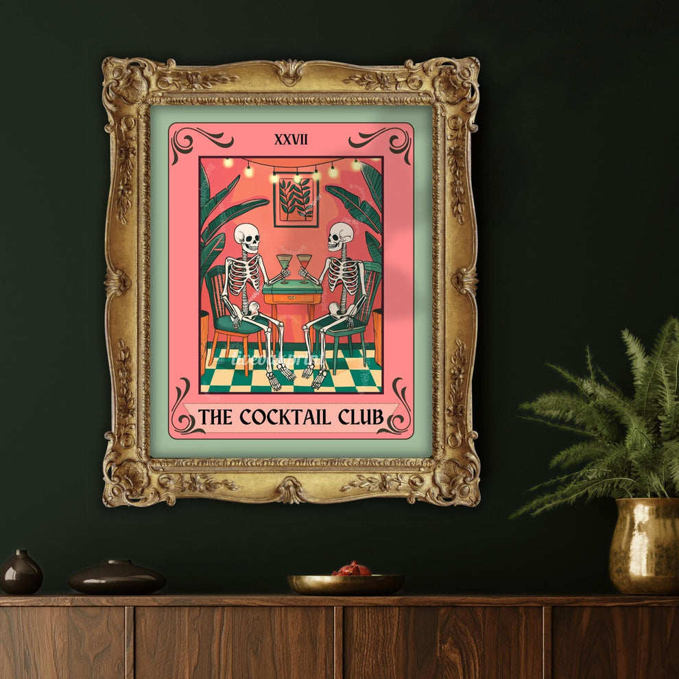 The Cocktail Club Tarot Card