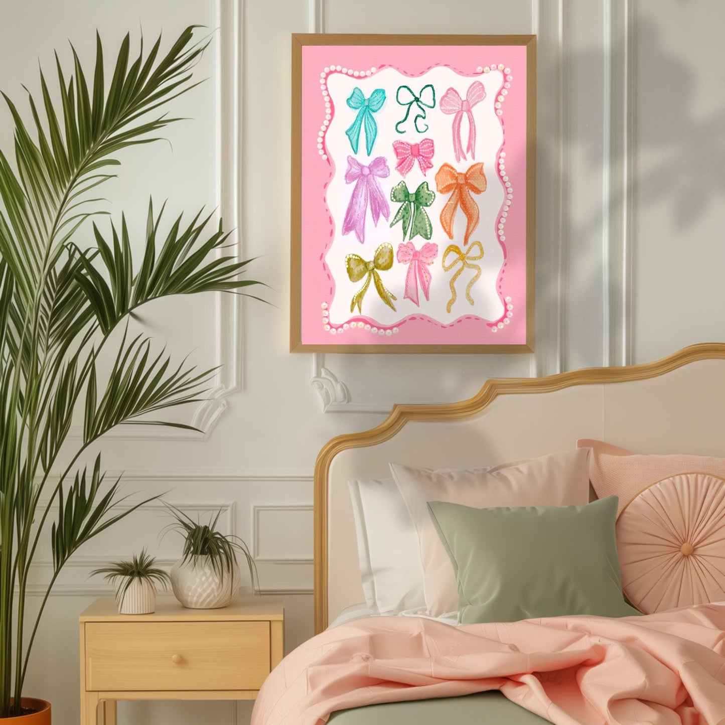 Coquette Bow Wall Art