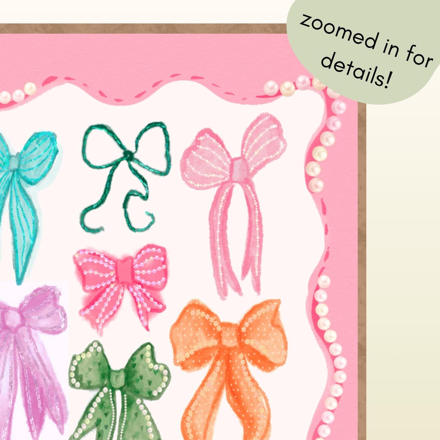 Coquette Bow Wall Art