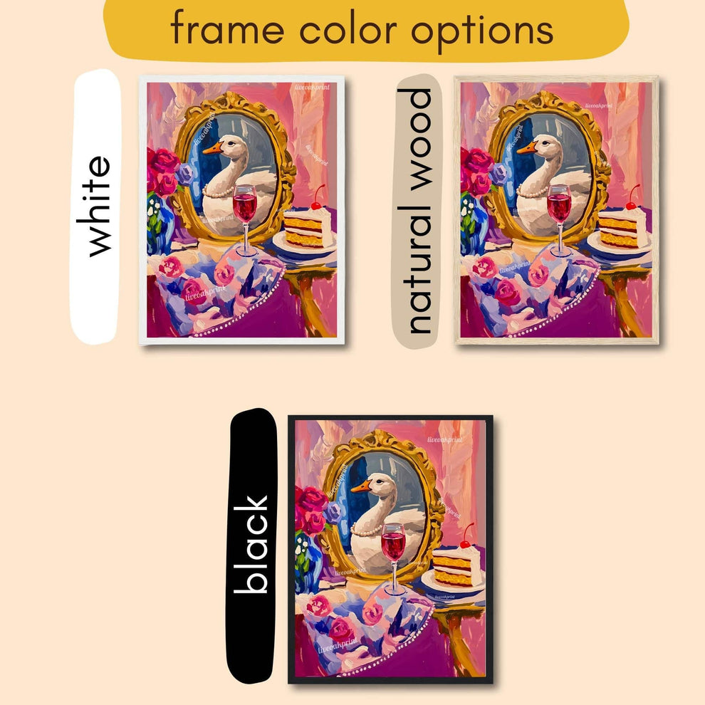 Lady Goose Enjoys Her Evening