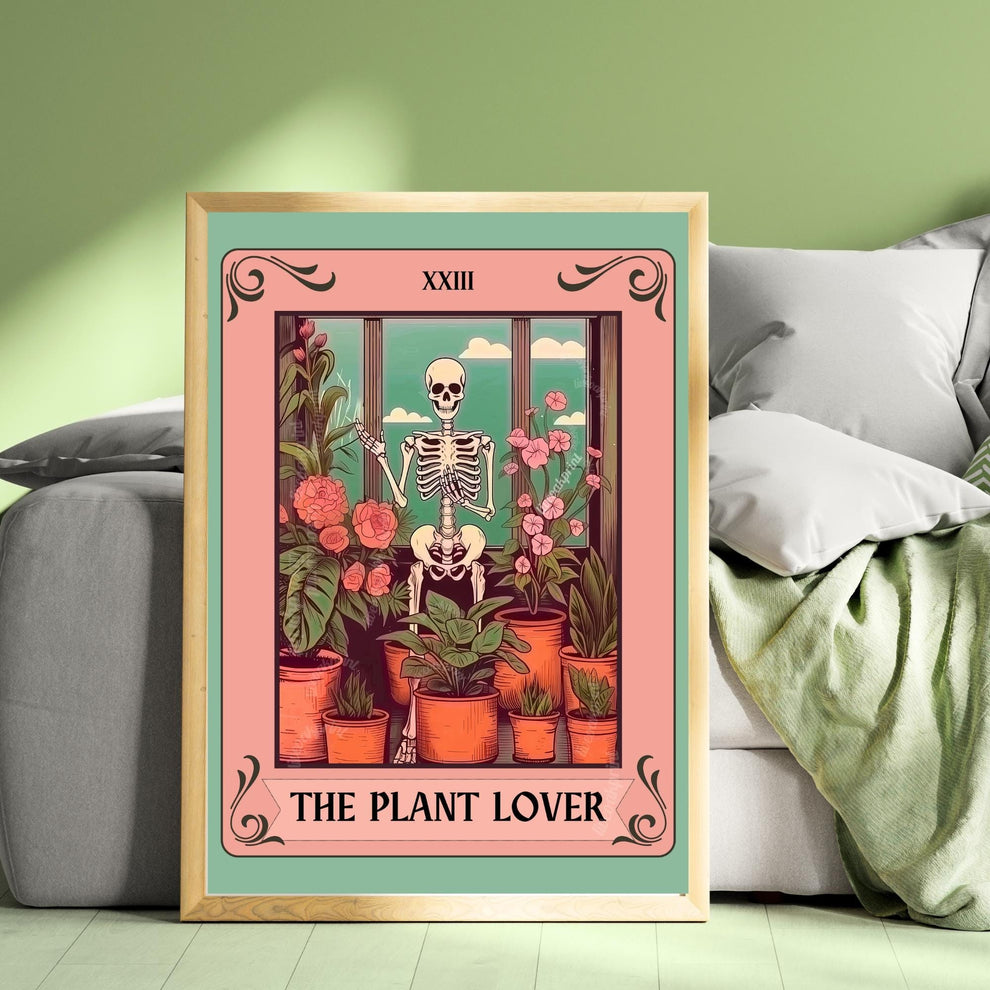 The Plant Lover Tarot Card