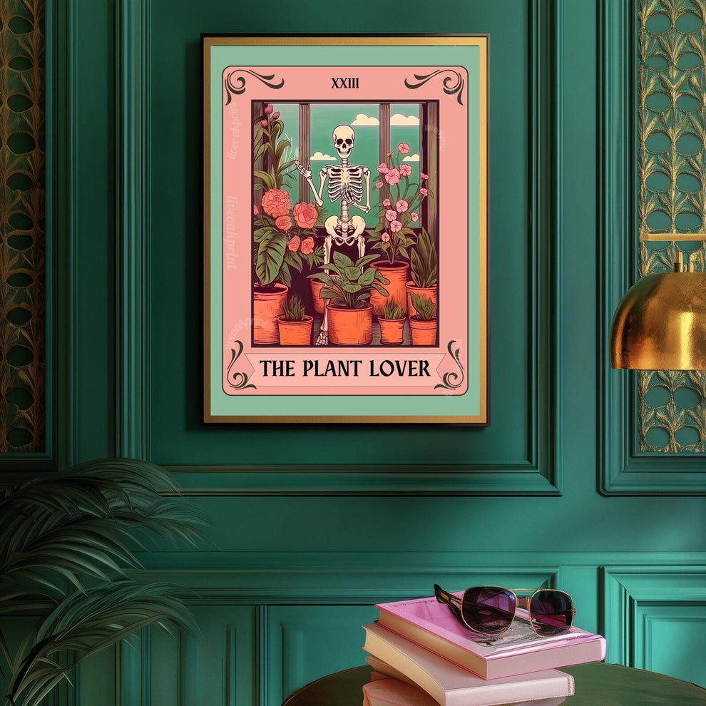house plant tarot The Plant Lover Tarot Card