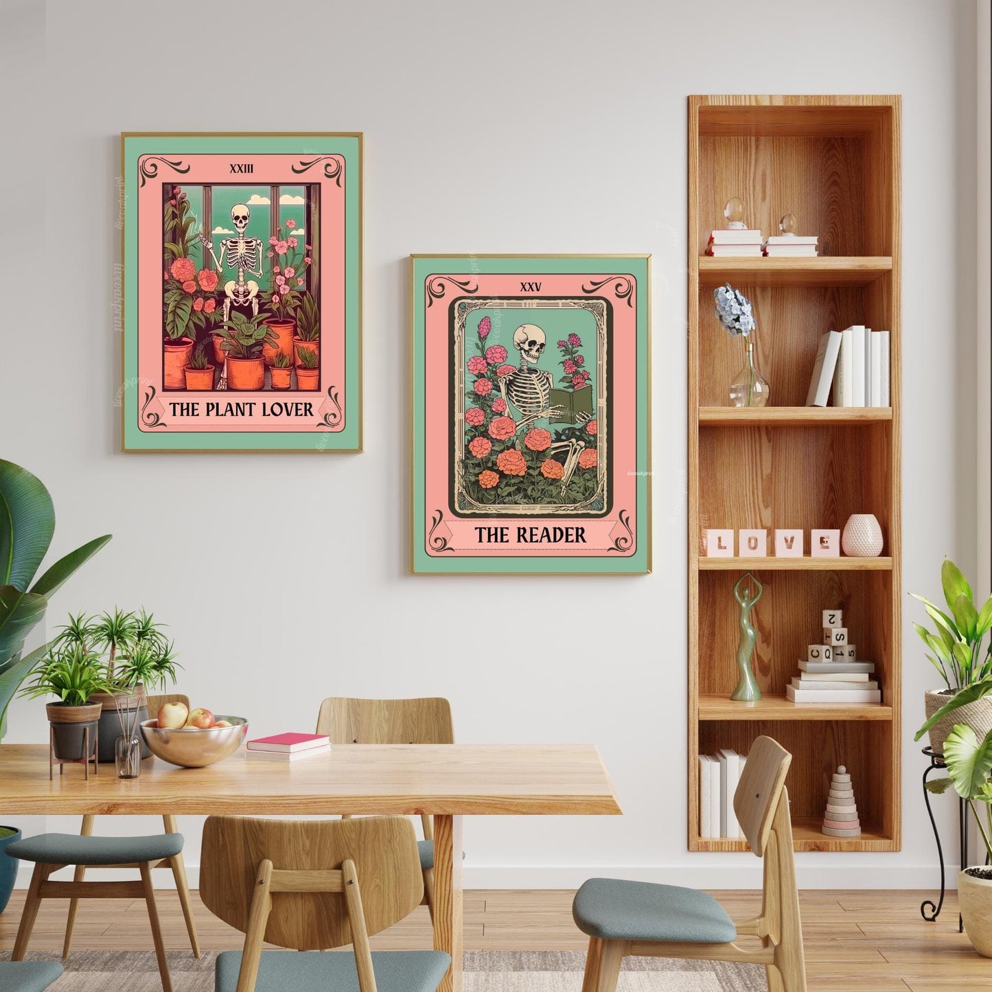 The Plant Lover Tarot Card