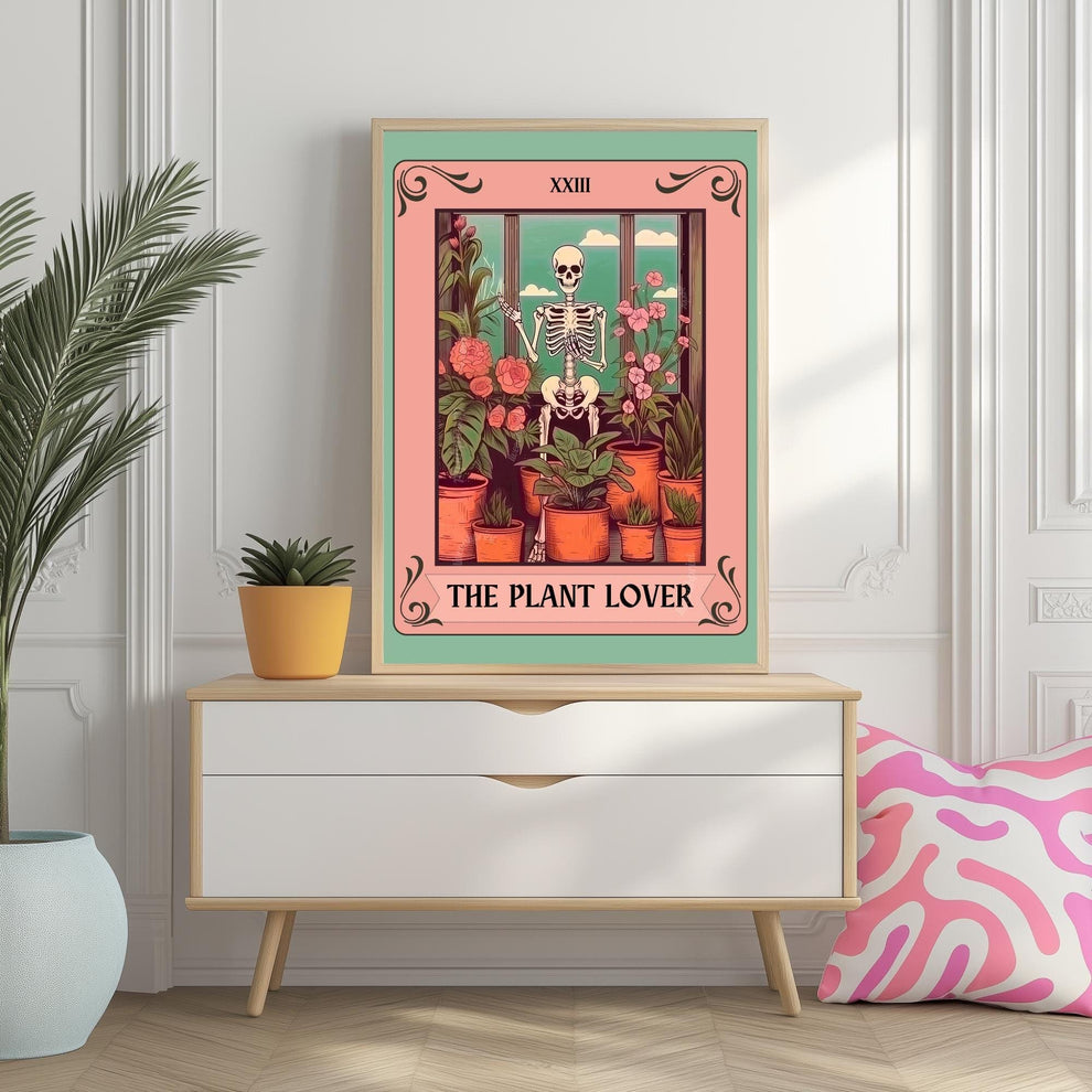 The Plant Lover Tarot Card