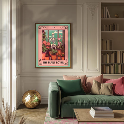 The Plant Lover Tarot Card