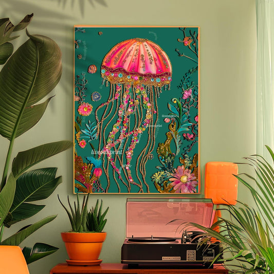 Jellyfish Wall Art