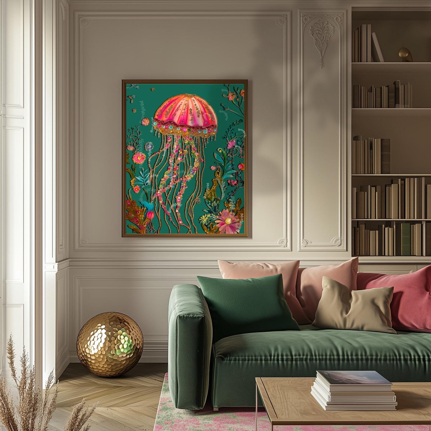 Jellyfish Wall Art
