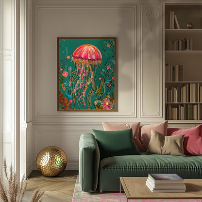 Jellyfish Wall Art