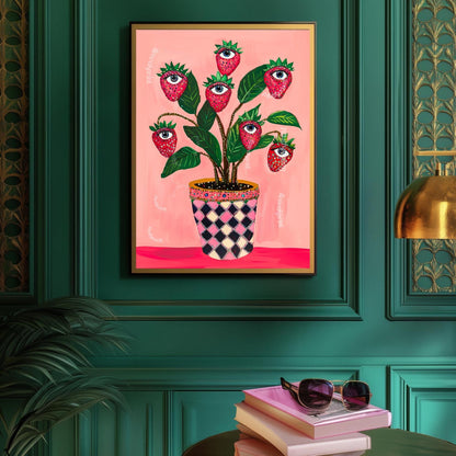 Strawberry Wall Art