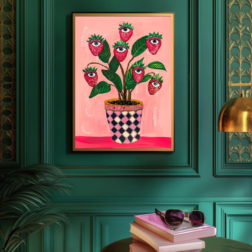 Strawberry Wall Art