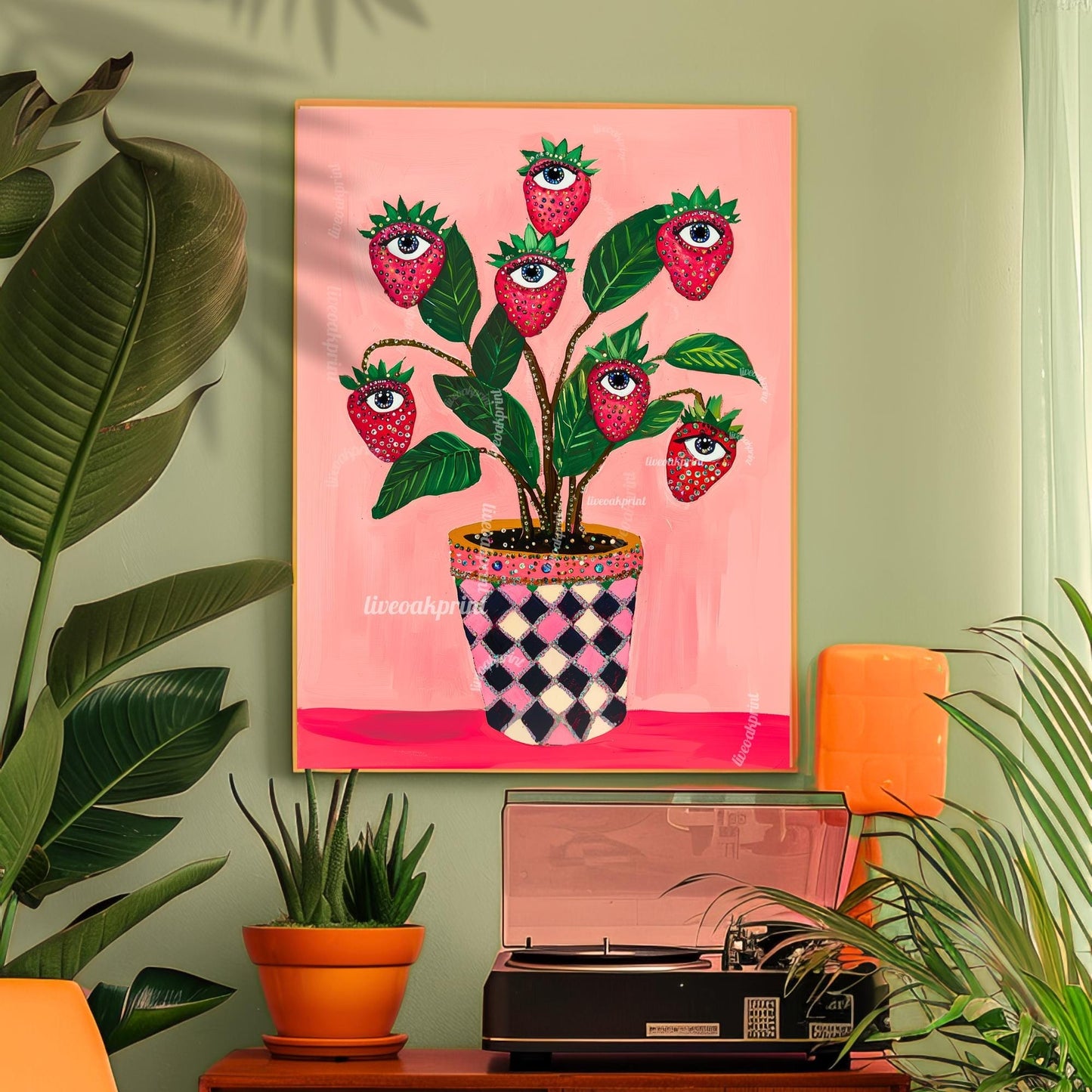 Strawberry Wall Art