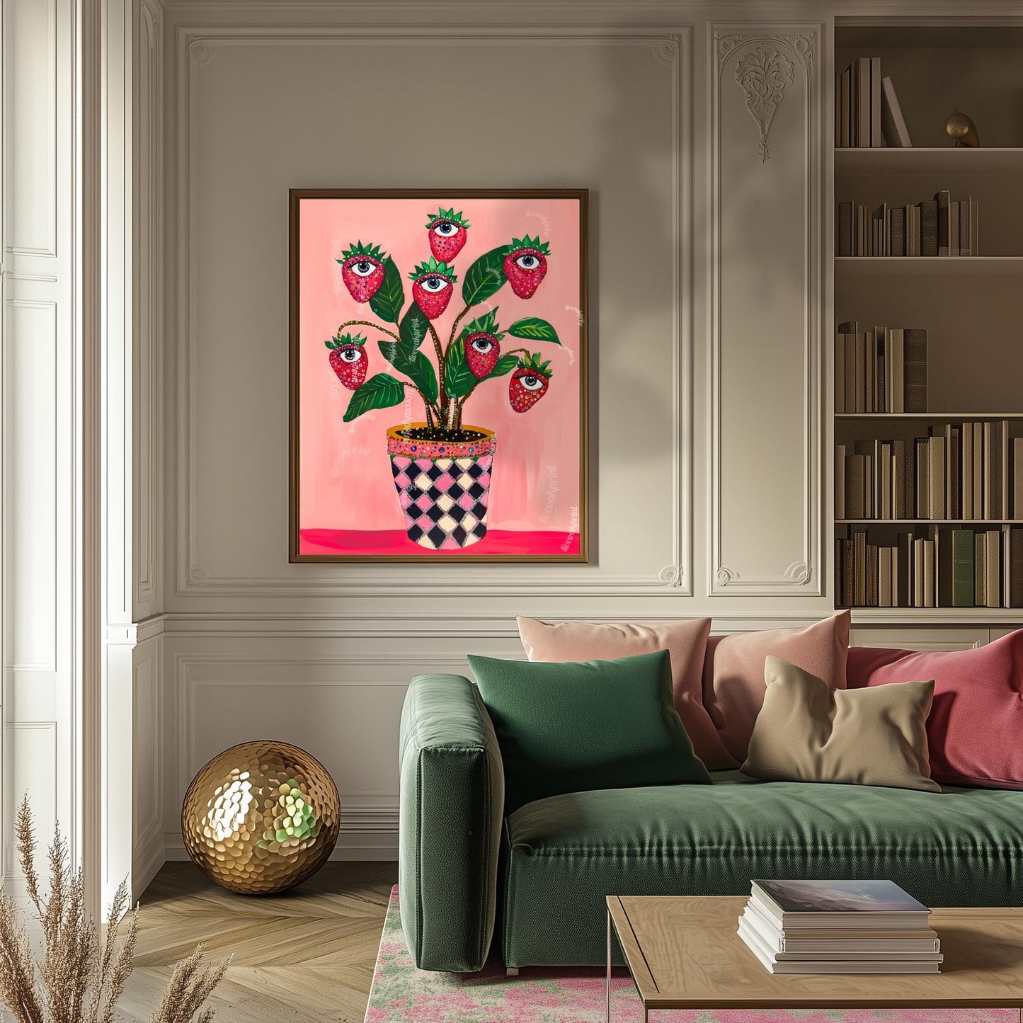 Strawberry Wall Art