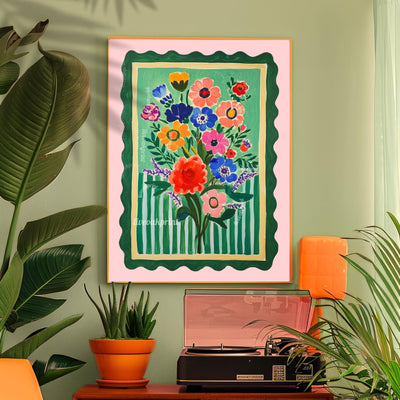 Floral Wall Art Print