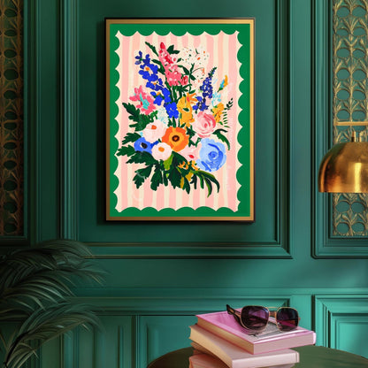 Colorful Floral Wall Art
