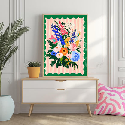Colorful Floral Wall Art