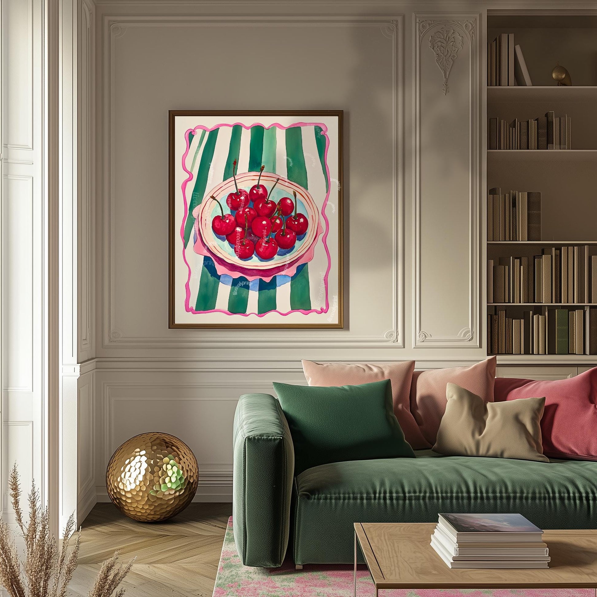 Cherry Art Print