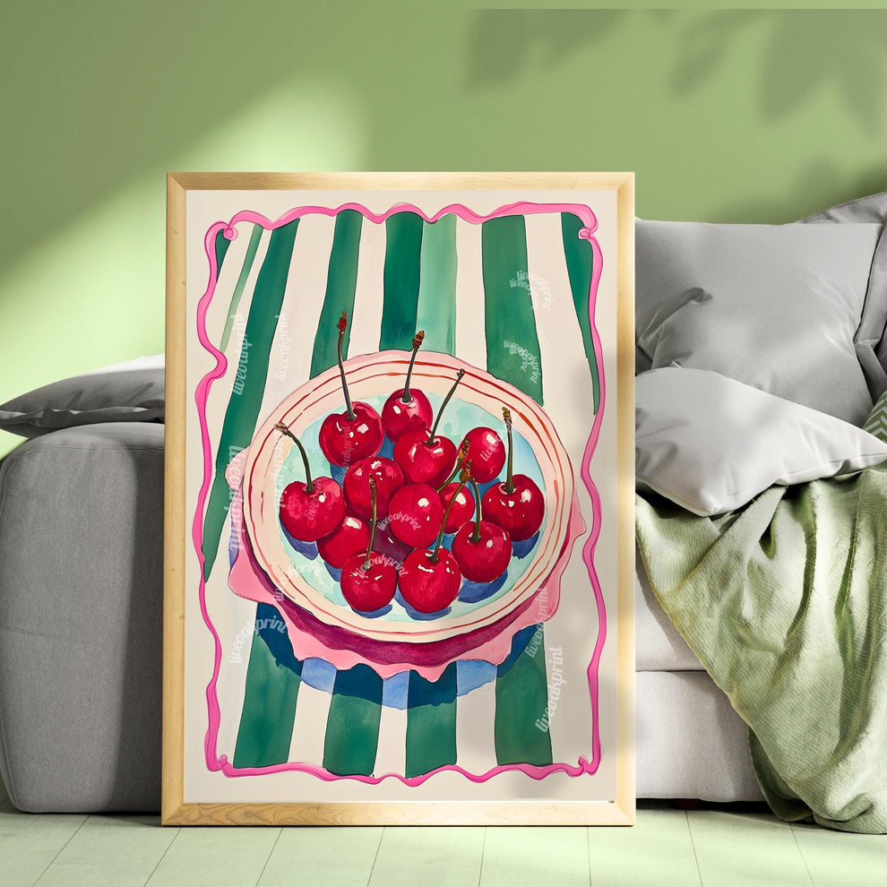 Cherry Art Print