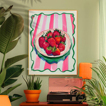 Strawberry Art Print