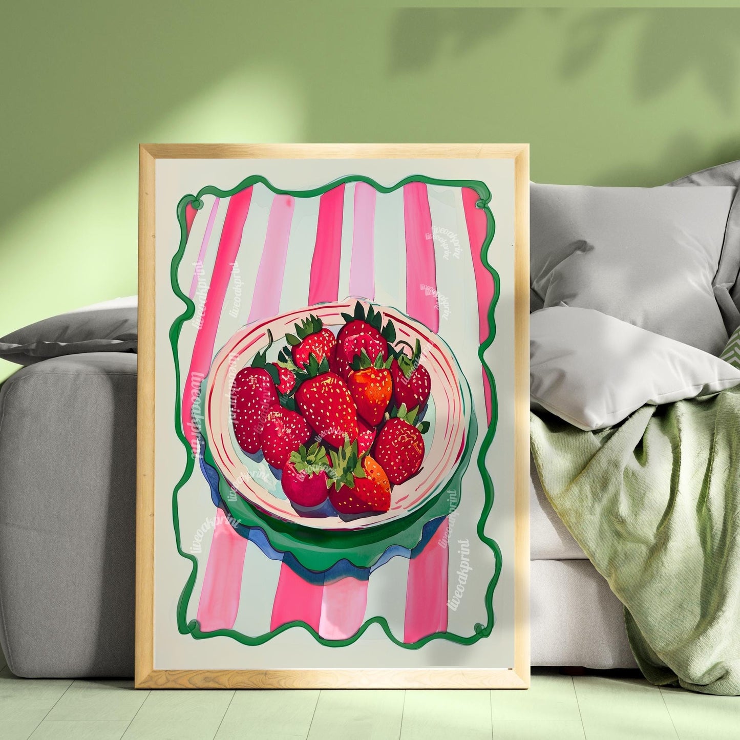 Strawberry Art Print