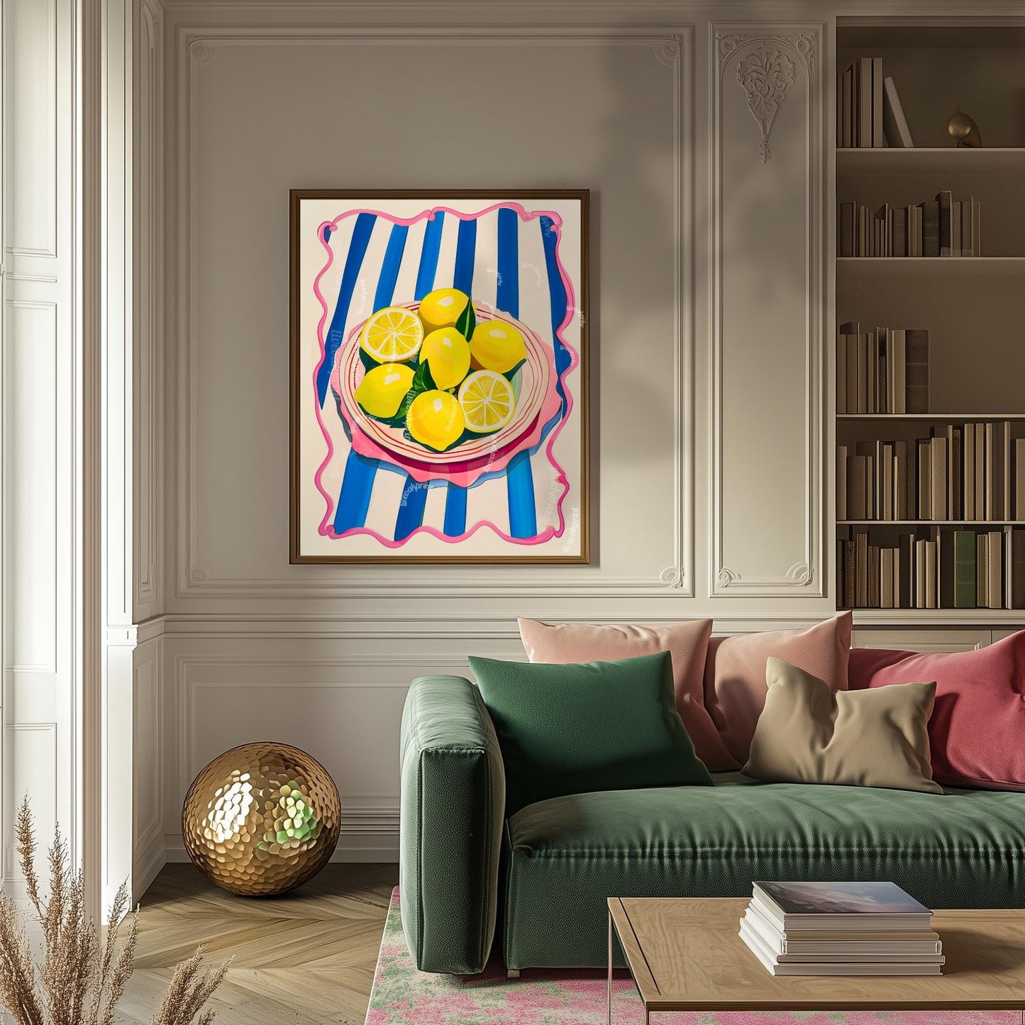 Lemons Art Print
