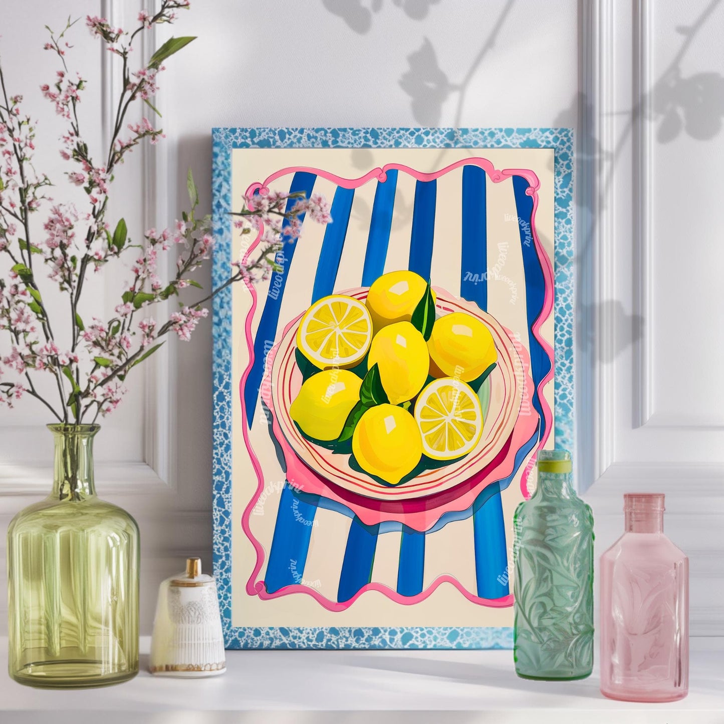 Lemons Art Print