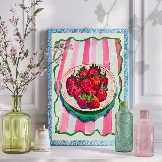 Strawberry Art Print