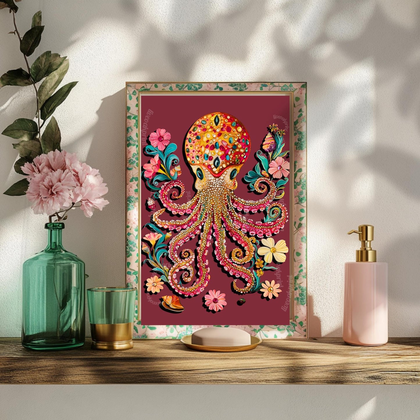Octopus Art Print