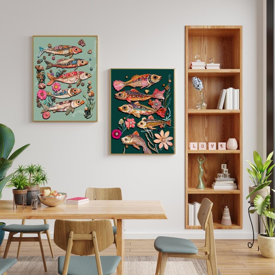 Ocean Wall Art Set