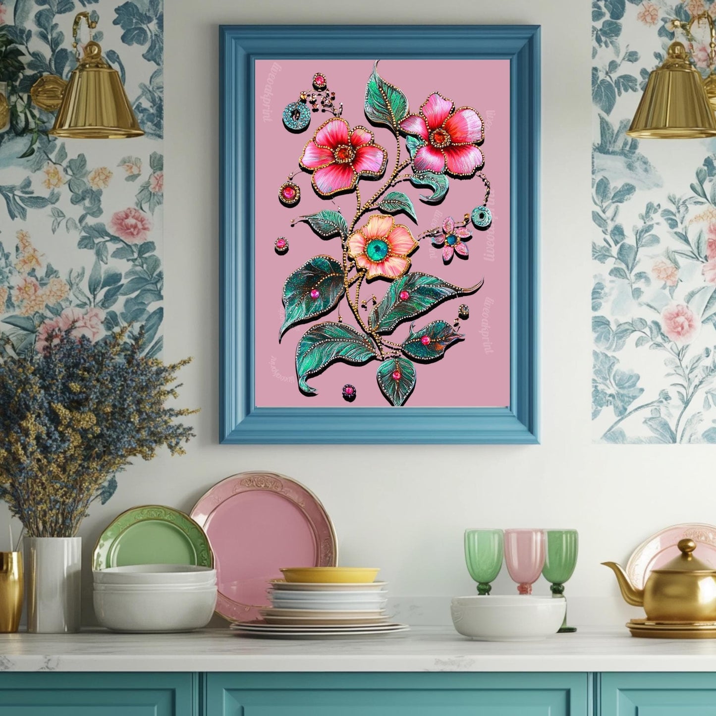 Mauve Art Print