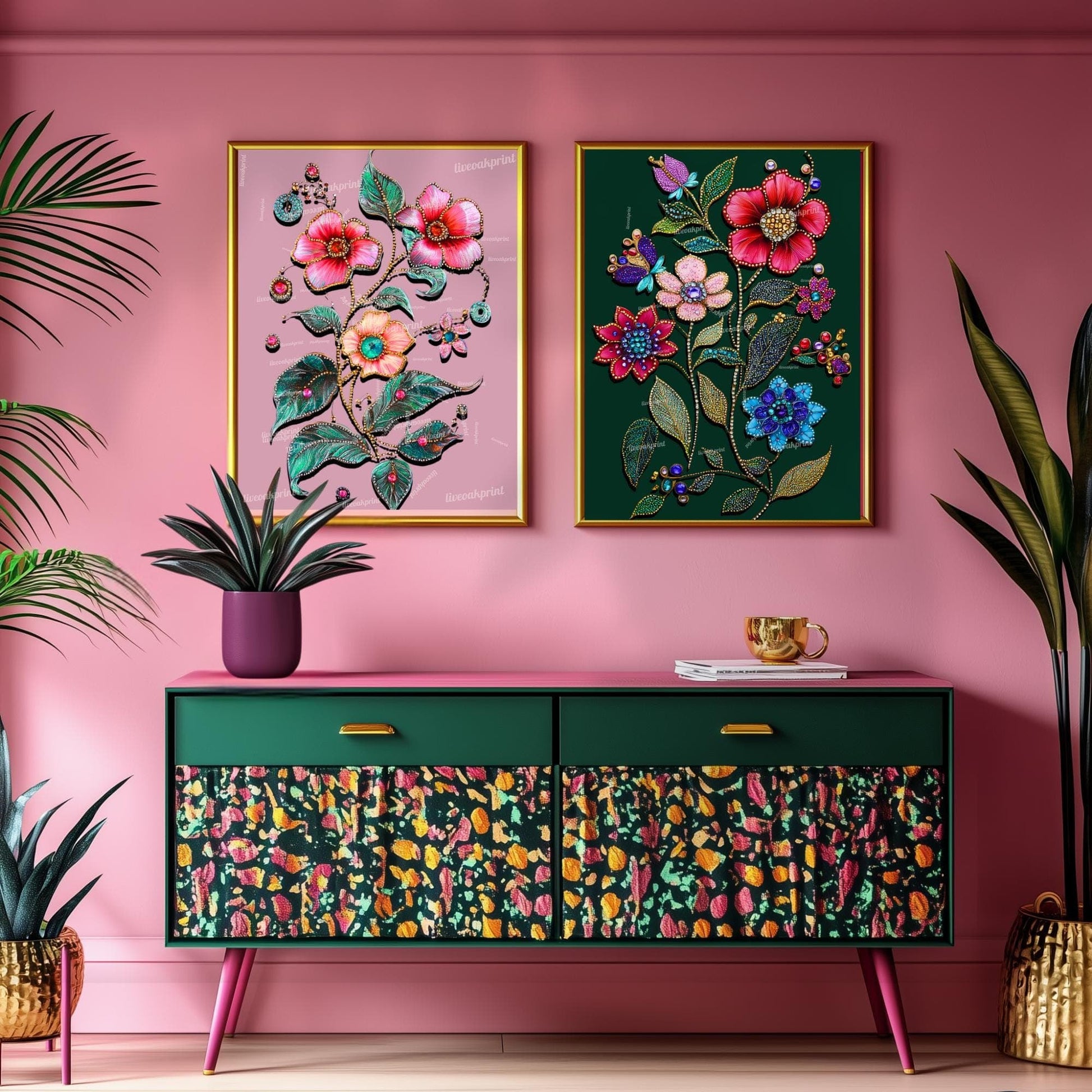 Mauve Art Print