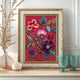Red Floral Wall Art