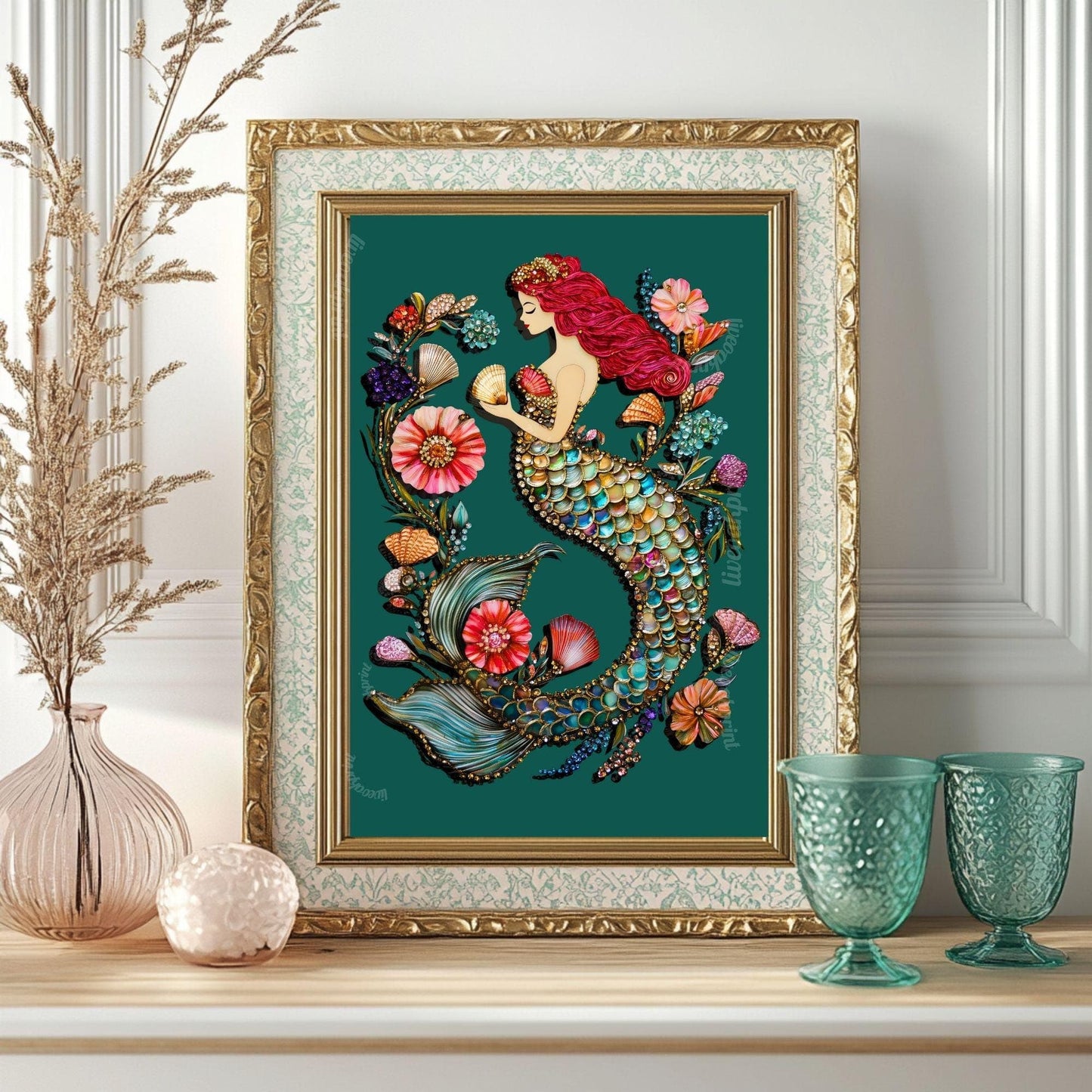 Mermaid Art Print