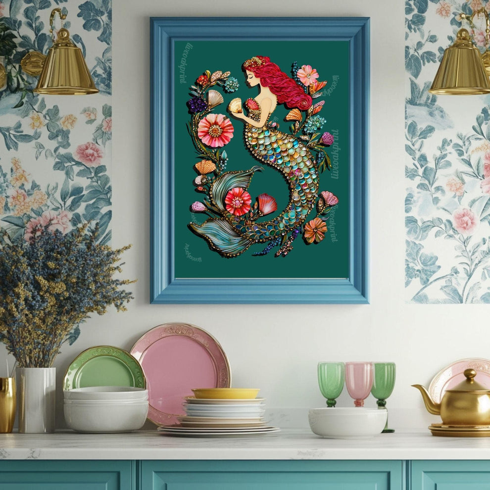 Mermaid Art Print