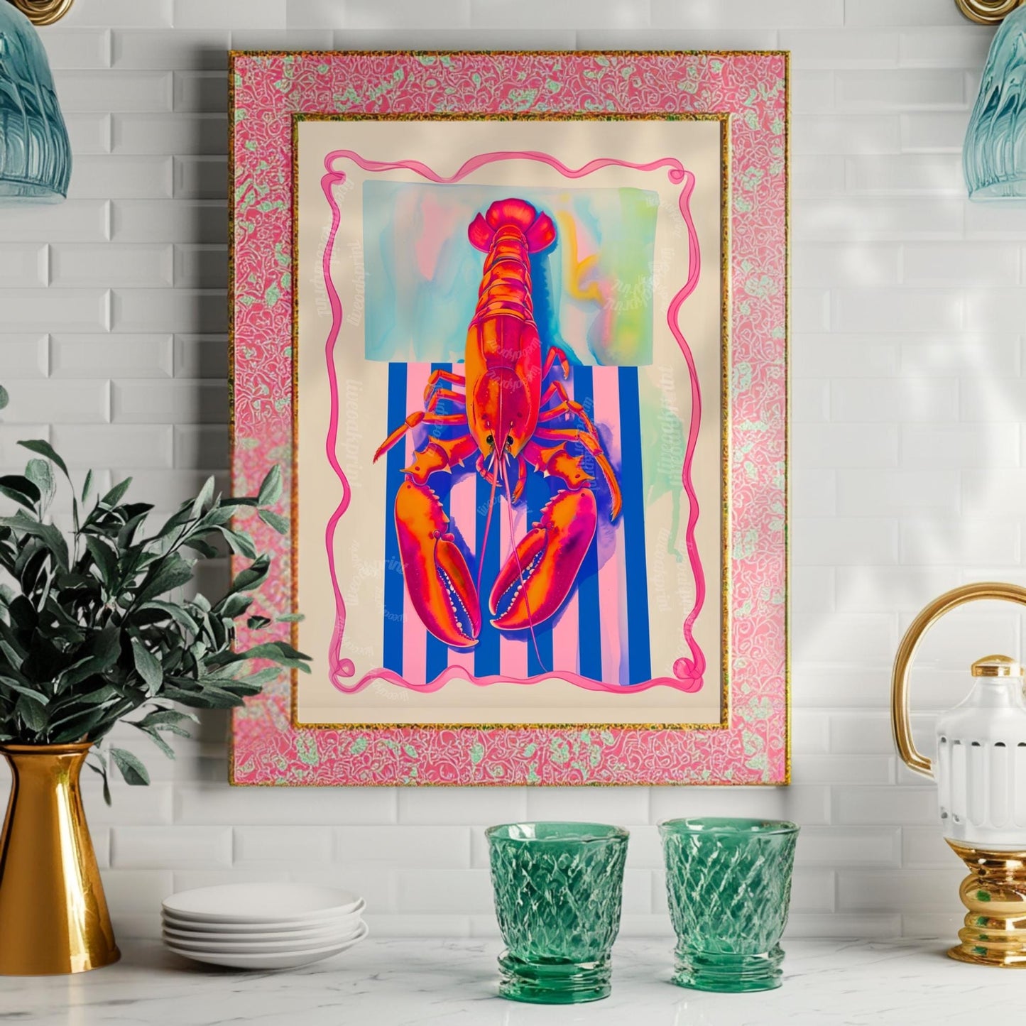 Lobster Art Print