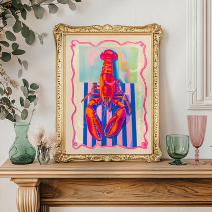 Lobster Art Print