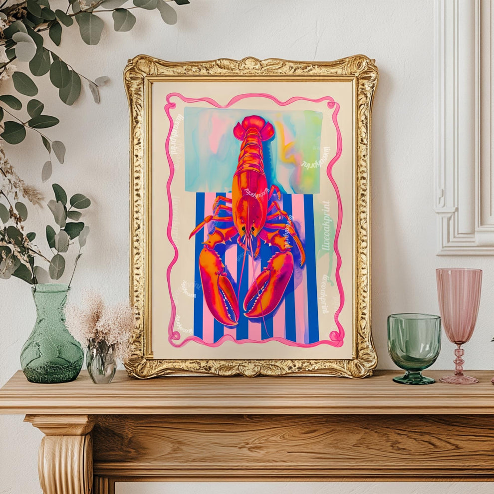 Lobster Art Print