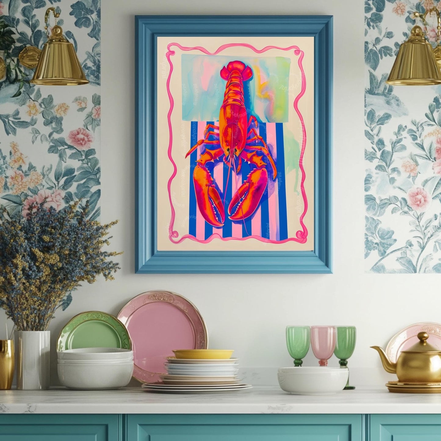 Lobster Art Print