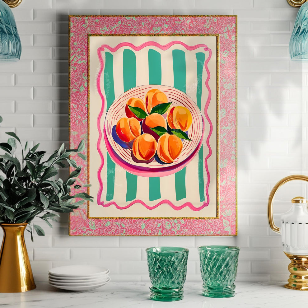 Peaches Wall Art