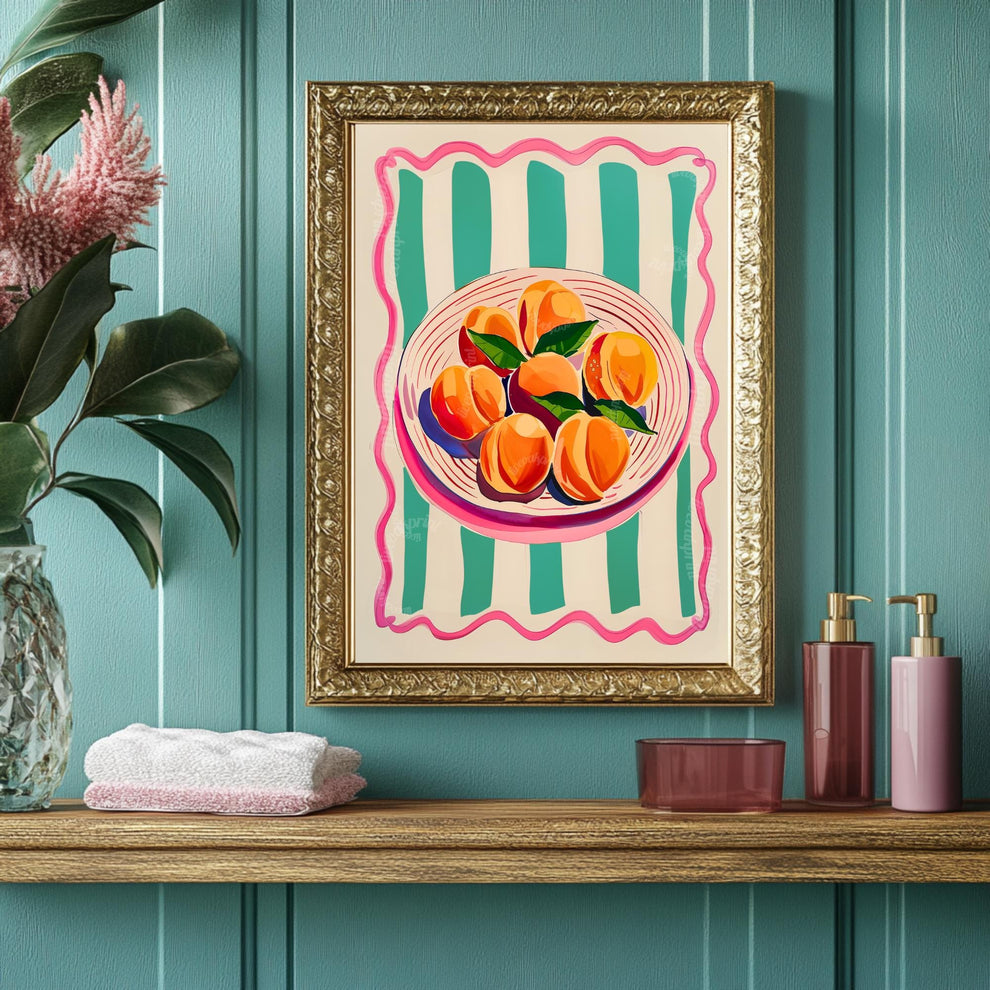 Peaches Wall Art
