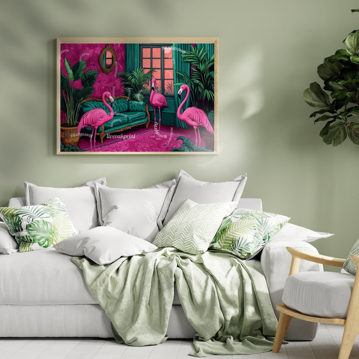 Flamingo Art Print