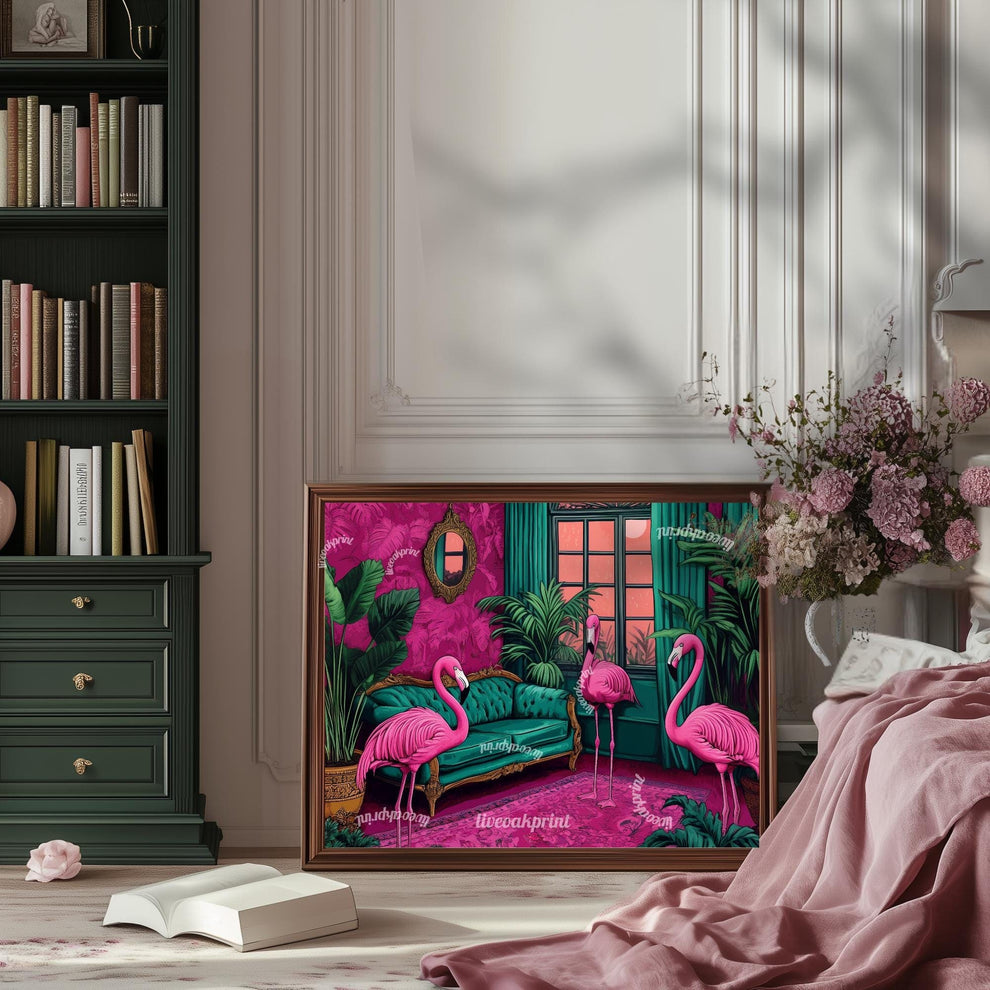 Flamingo Art Print