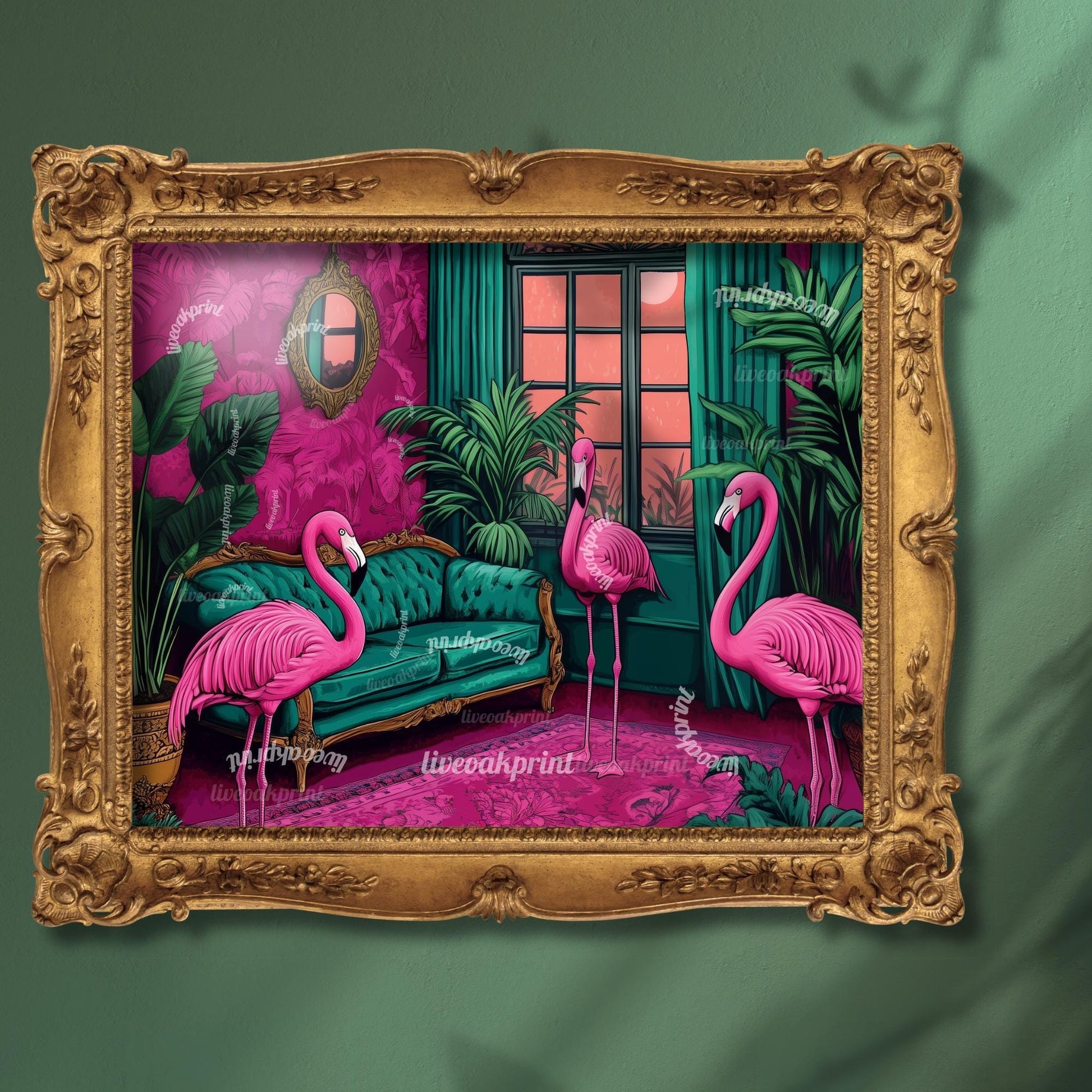 Flamingo Art Print
