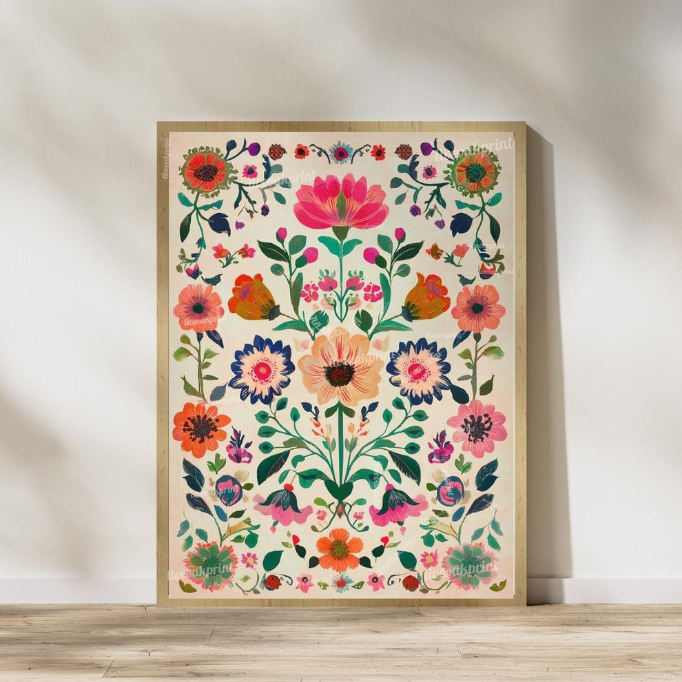 Set Of 2 Mexican Art Prints