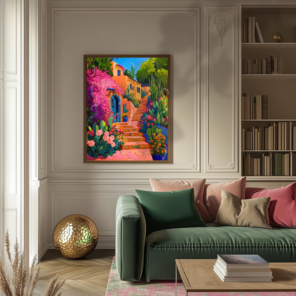 Vintage Mexican Art Print