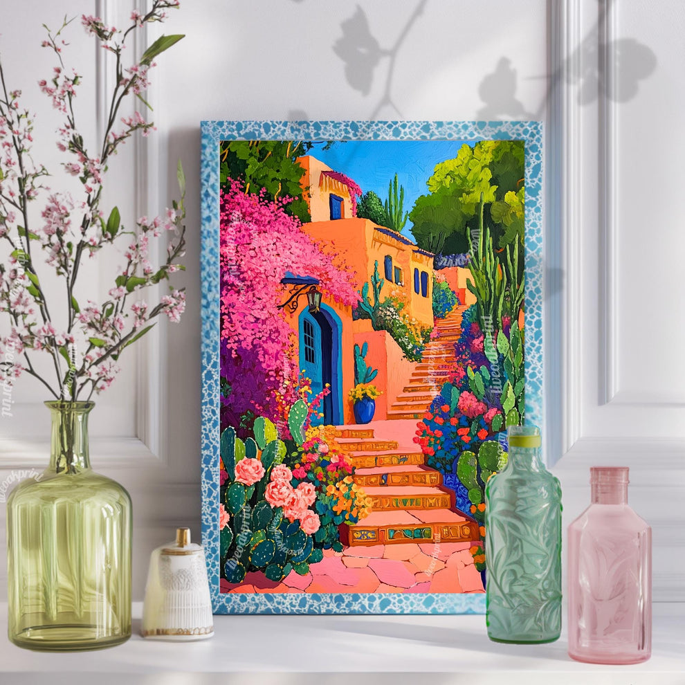 Vintage Mexican Art Print