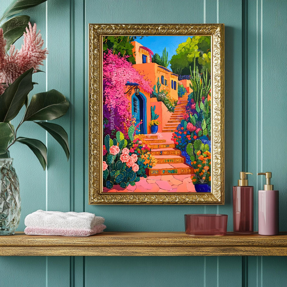 Vintage Mexican Art Print